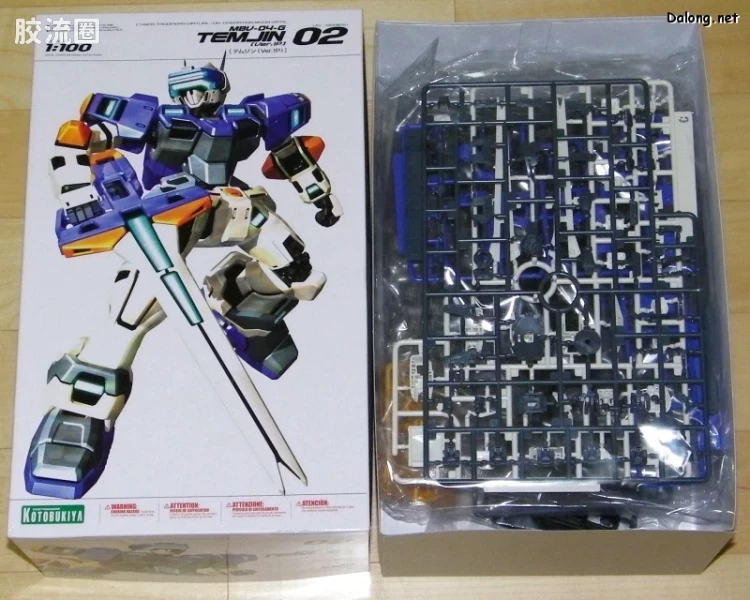 寿屋综合拼装模型系列 电脑战机 MBV-04-G 铁木真 [Ver. 1P] - 图片